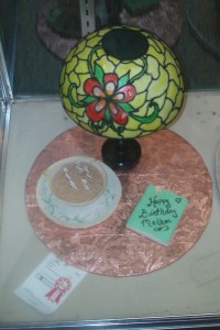 Tiffany Lamp and Tea Mug Cake