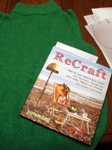 ReCraft Book with Green Sweater