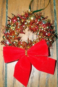 Bead Ornament Wreath