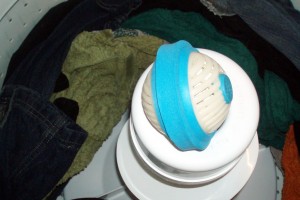Robby Laundry Wash Ball in Washing Machine