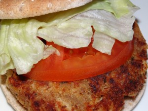 Herb and Garlic Tuna Bolder Burger
