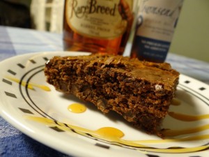 Double Chocolate Bourbon and Sorghum Brownie Recipe