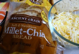 Gluten Free Tex Mex Millet Chia Mango Grilled Cheese Recipe