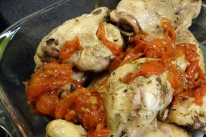 Tomato Chicken and Herbs #Recipe