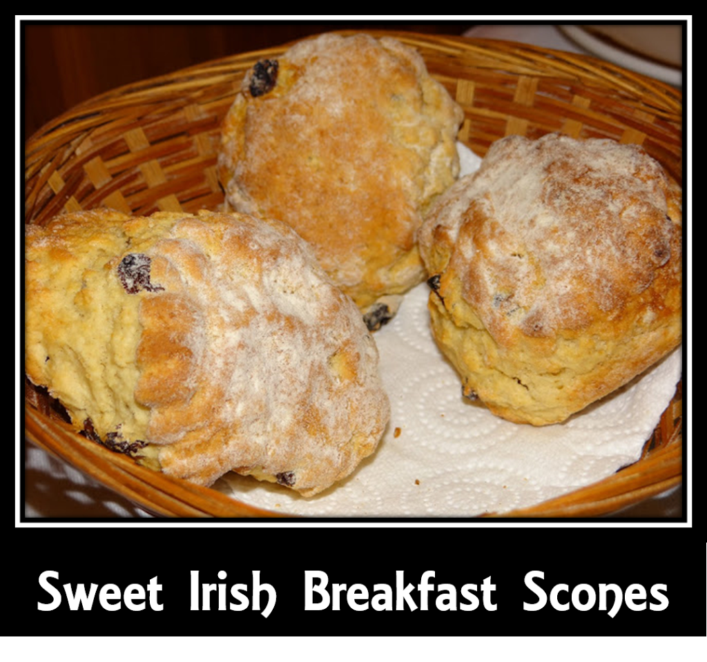 Sweet Irish Breakfast Scones #Recipe