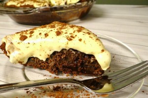 Rural Mom's Tiramisu Brownie Pie #Recipe