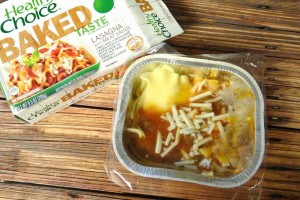 Healthy Choice Baked Lasagna with Meat Sauce