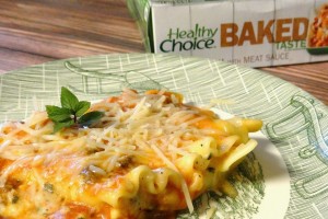 Healthy Choice Baked Lasagna with Meat Sauce
