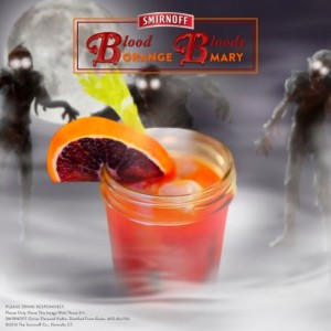 Blood Orange Bloody Mary #recipe #halloween