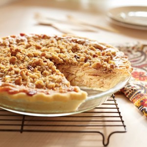 Caramel Walnut Apple Pie Recipe and Crisco Pie Hotline Information