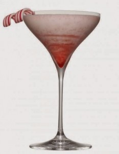 Candy Cane Lane Martini #Recipe 