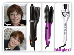 From Frizz to Smooth Finish with the InStyler Max 2-Way Rotating Iron