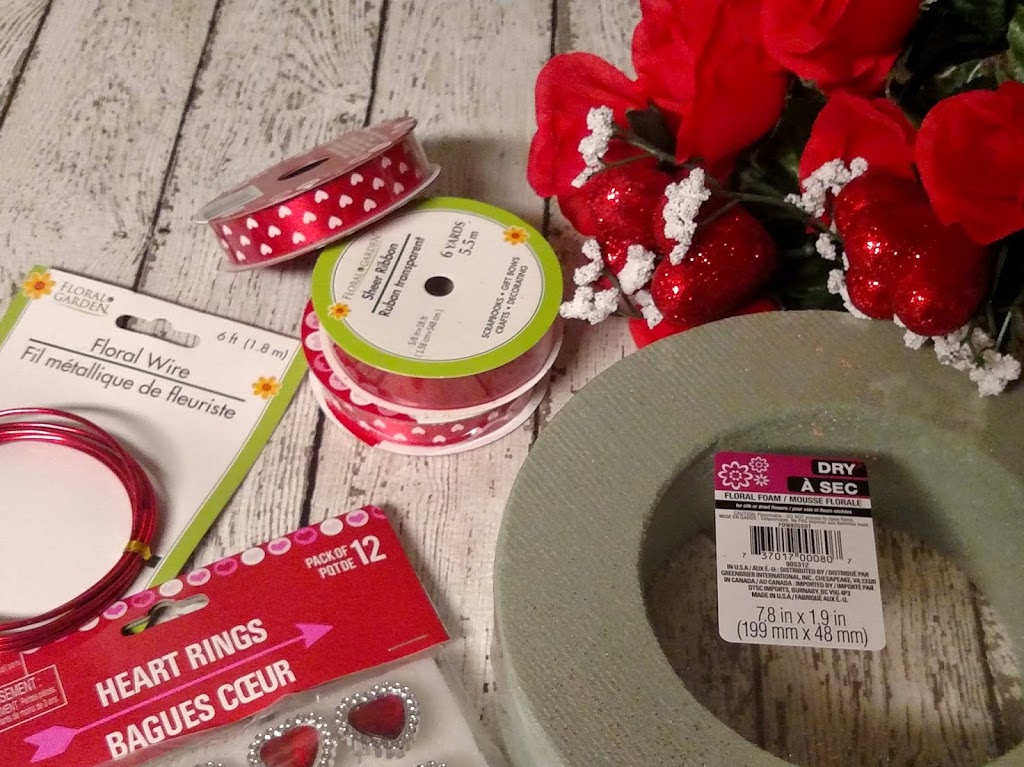 Dollar Tree Crafts: Quick and Easy Valentines Day Ribbon Wreath Rural Mom