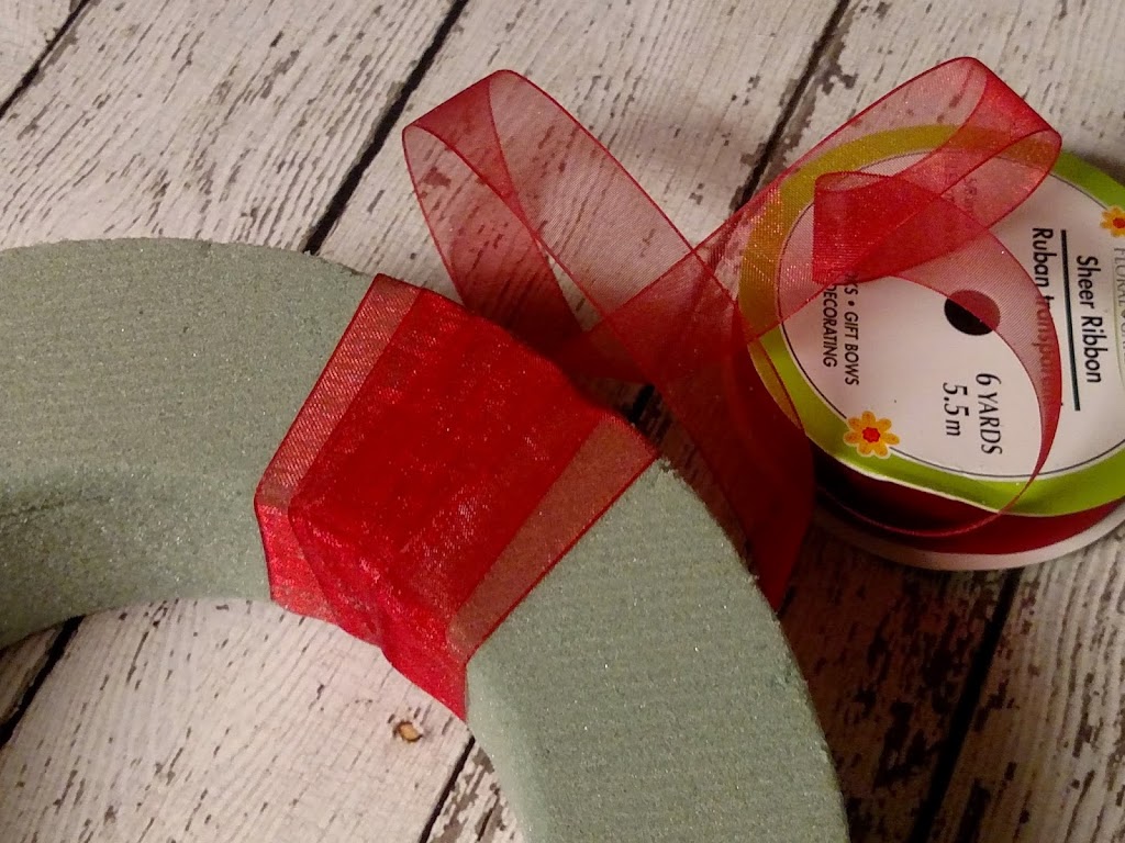 Dollar Tree Crafts: Quick and Easy Valentines Day Ribbon Wreath