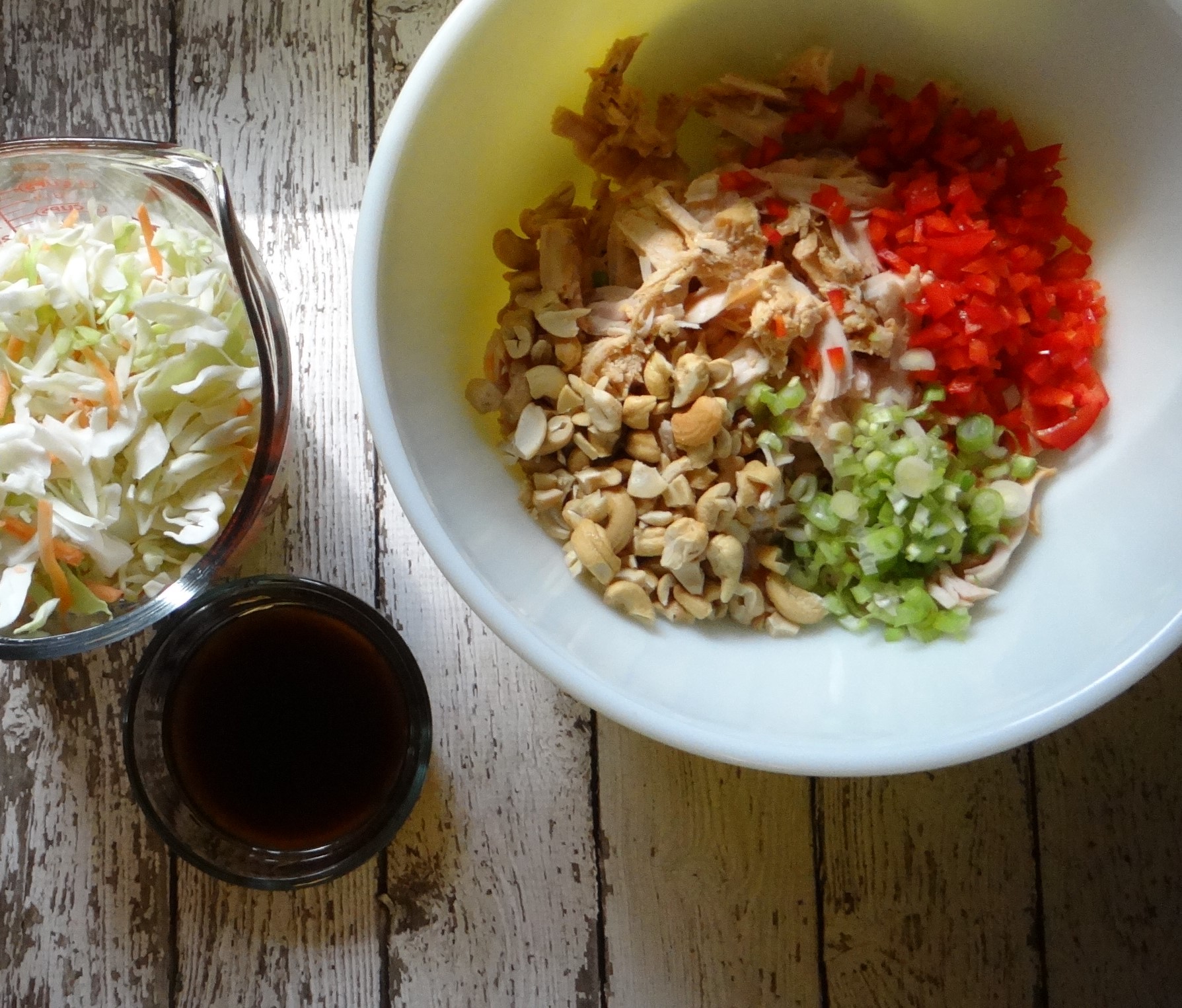 Asian Cashew Turkey Salad