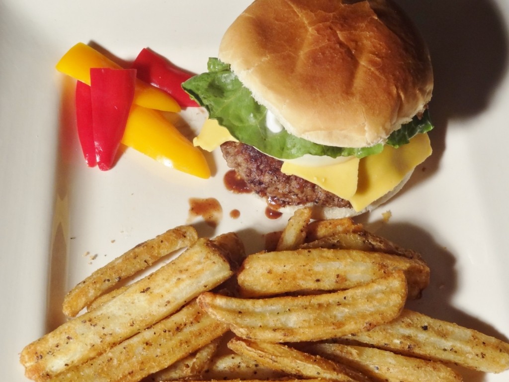 burger & fries dinner