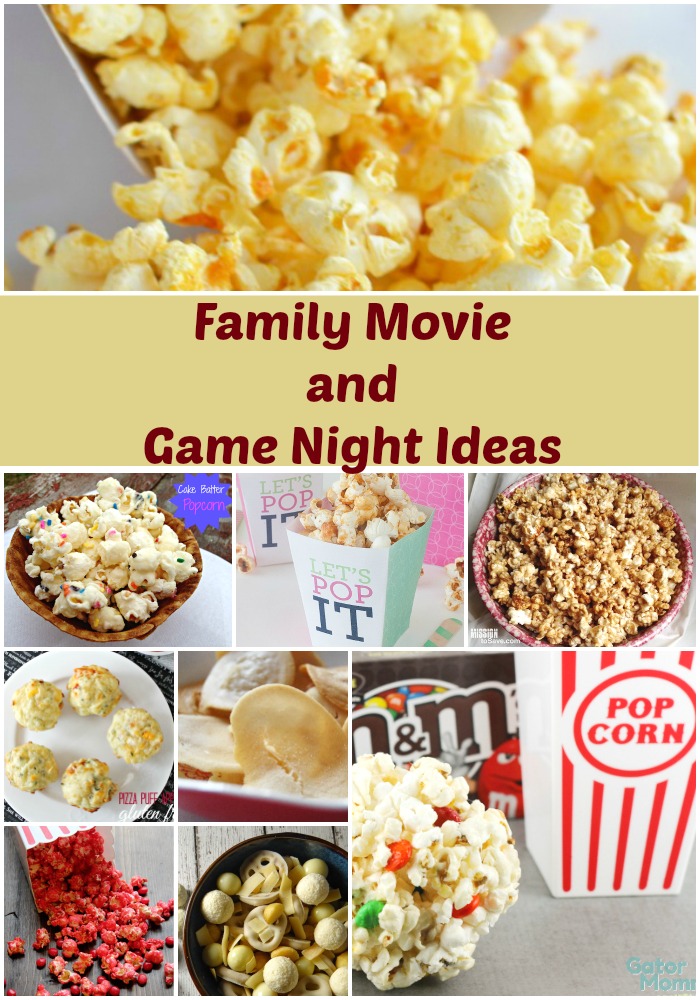 Family Movie and Game Night Ideas