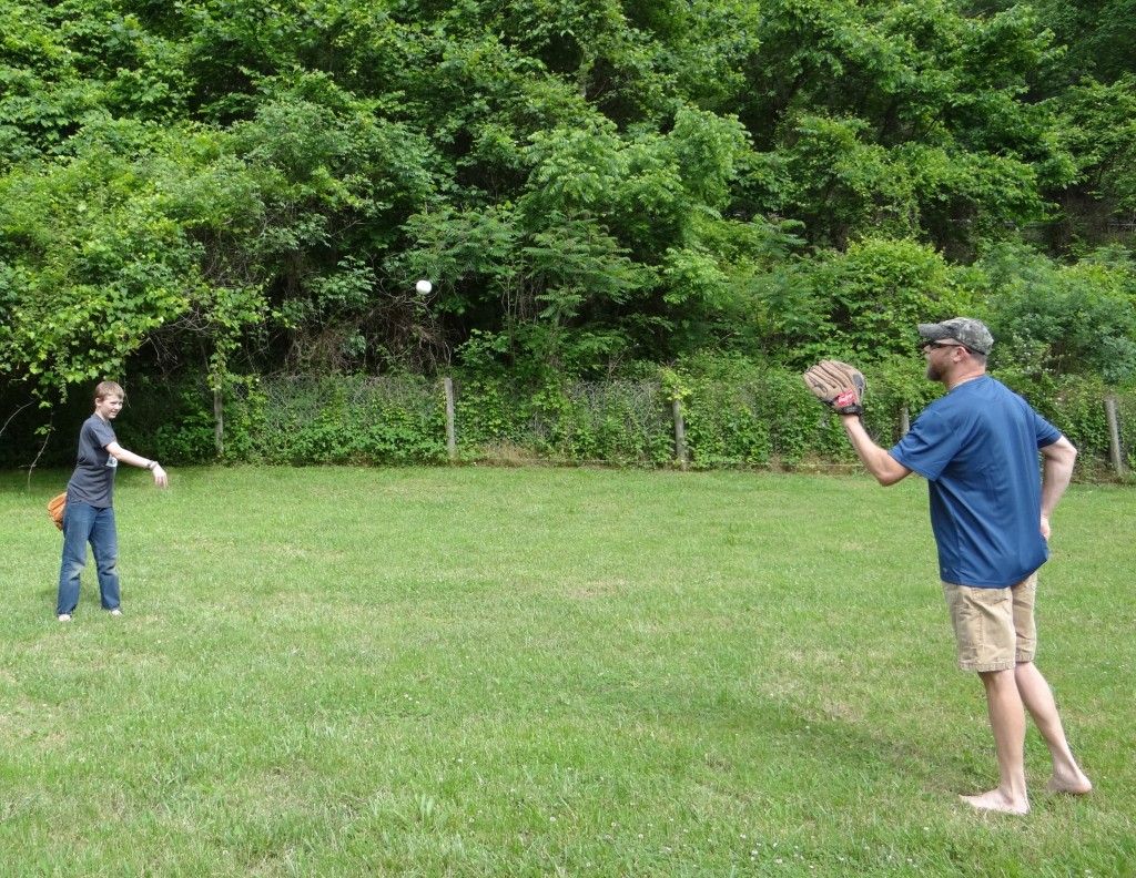 Hey Dad, Want To Play Catch? | Dickies Catch with the Kids #DickiesCatch