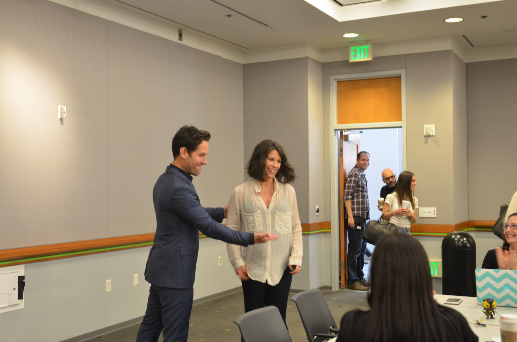 Exclusive Ant-Man Interview with Paul Rudd and Evangeline Lilly #AntManEvent
