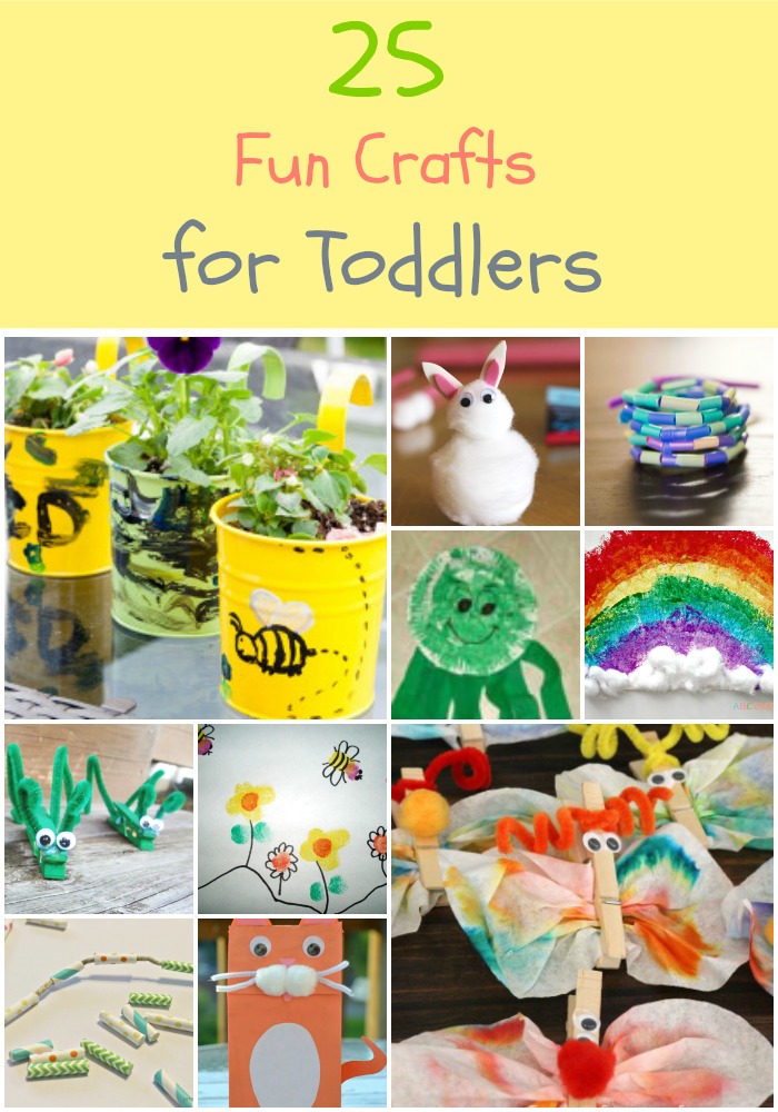Easy Crafts For Kids, Toddlers, And Preschoolers At Home