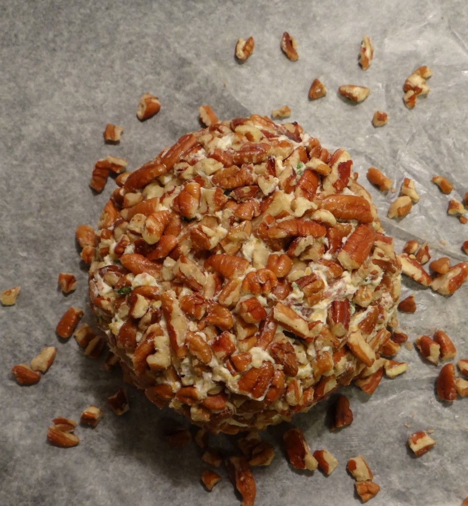 Bacon Pecan Herb Cheese Ball Recipe 