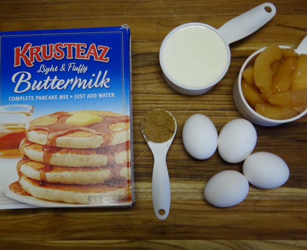 Breakfast Night Ideas | Skillet Apple Pancake Puff
