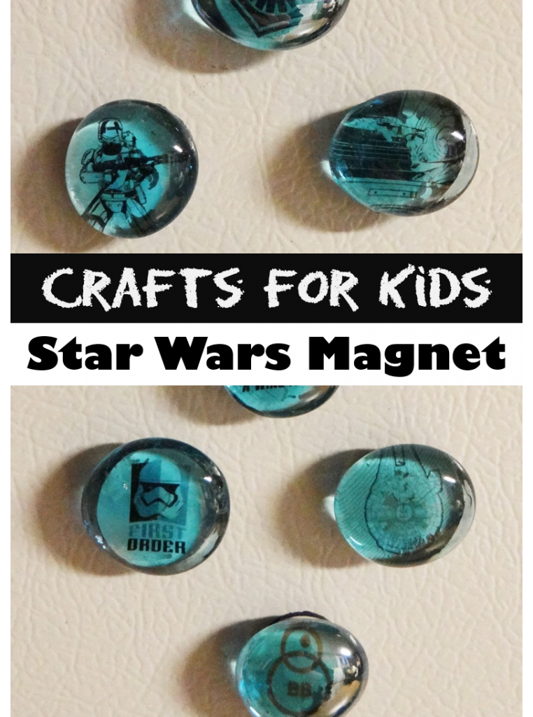 Quick and Easy Crafts for Kids - Star Wars Magnets