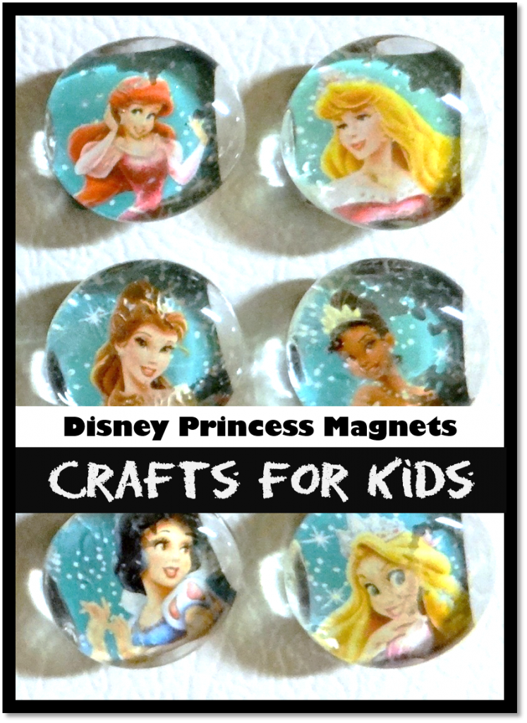 Disney Princess Magnet Craft