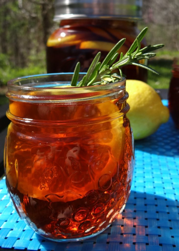 What's Your Southern Tea Style? #EmbraceYourTaste Sweet Tea with Lemon and Rosemary Recipe