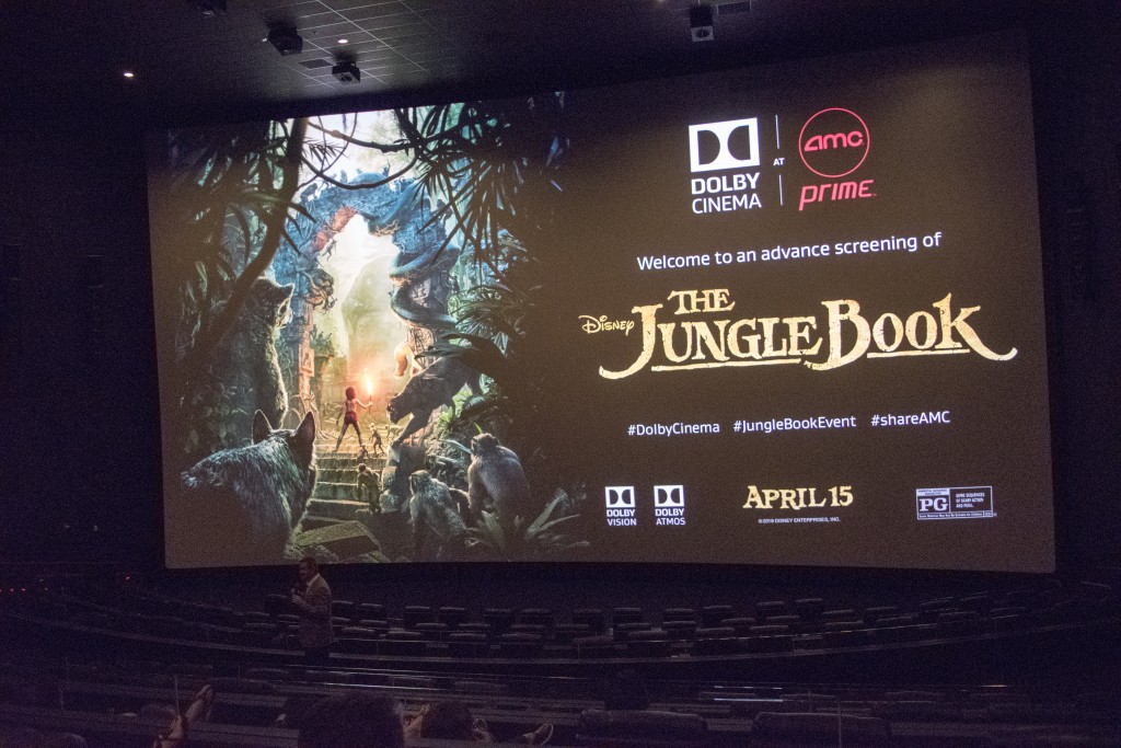 The Jungle Book in Dolby Cinema at AMC Prime #JungleBookEvent