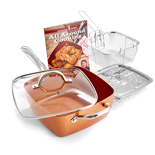 One Square Pan that does it all - Copper Chef Rural Mom