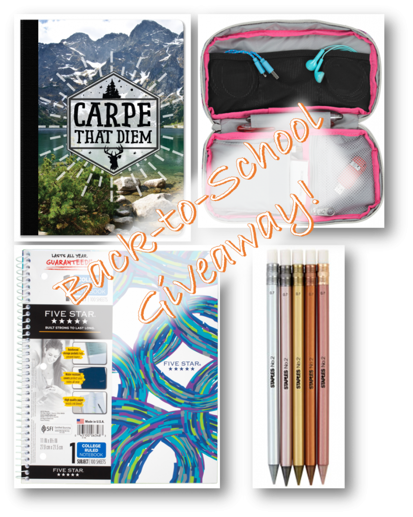 Back-to-School with Staples Prize Pack Giveaway! #SchoolHappens