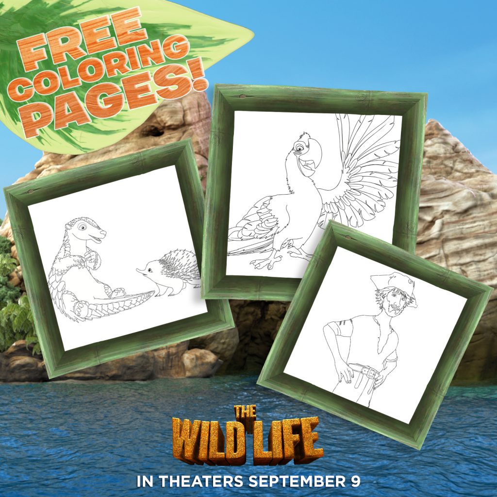 THE WILD LIFE Printables and Preview #TheWildLife