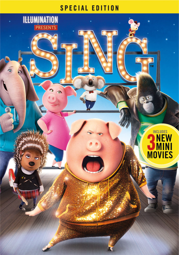 SING Special Edition arrives in March! #SingMovie #SingSquad #ad