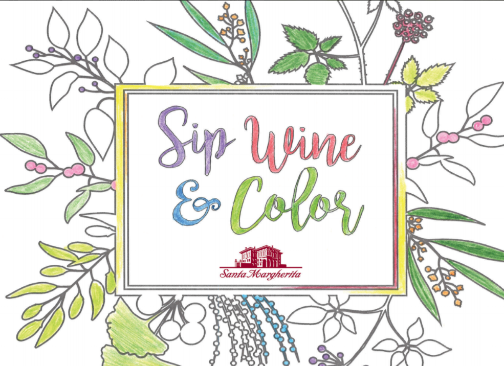 55 Coloring Pages For Adults Wine Pictures