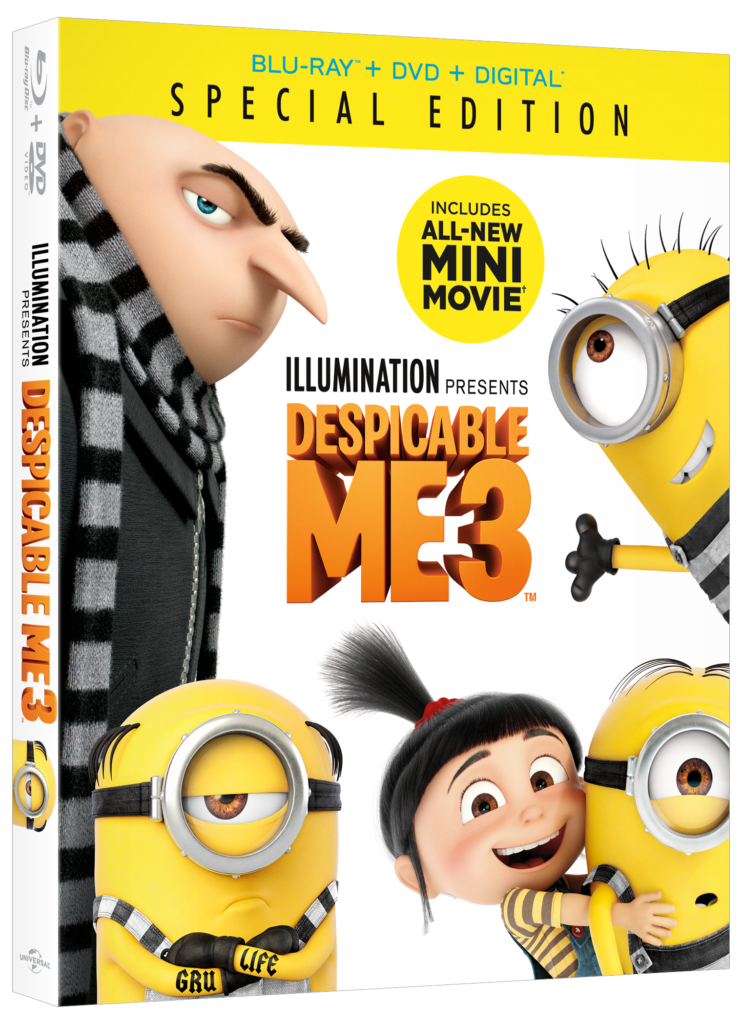 Just in Time for the Holidays! Despicable Me 3 Special Edition on Digital (Nov. 21)