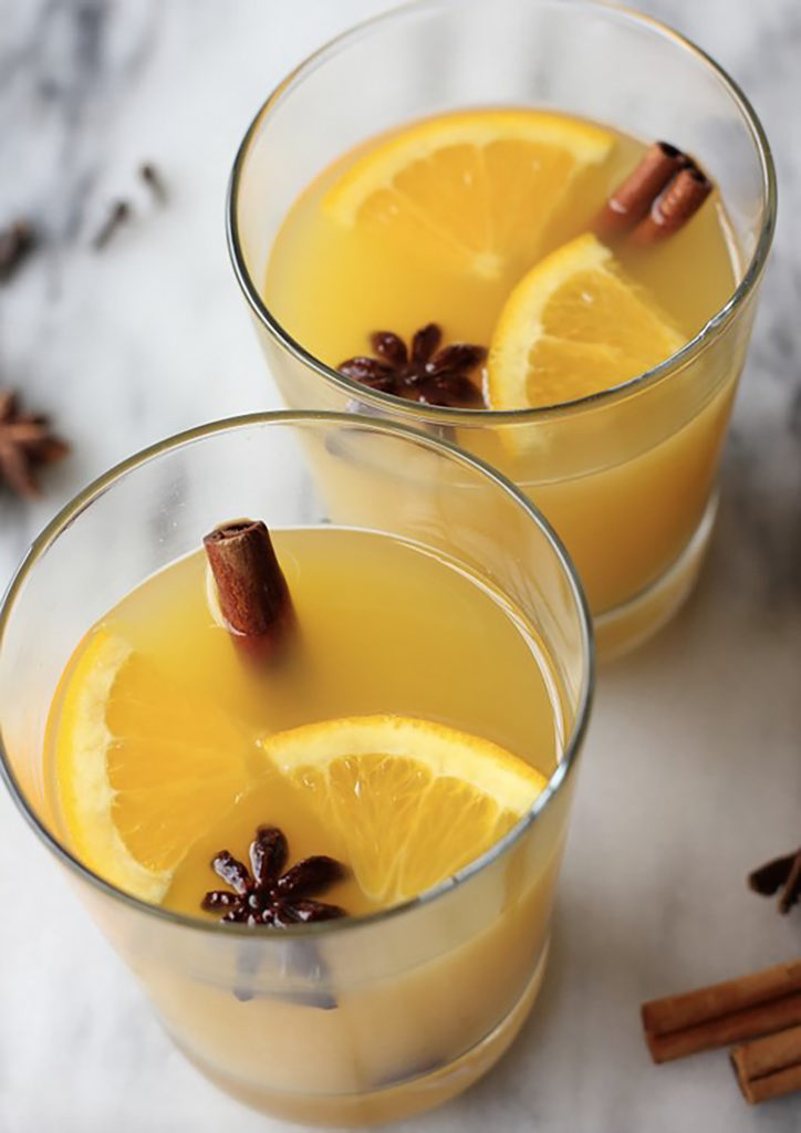 Orange Cinnamon Blossom- 7 Sensational Cocktails to Toast Your Turkey Day!