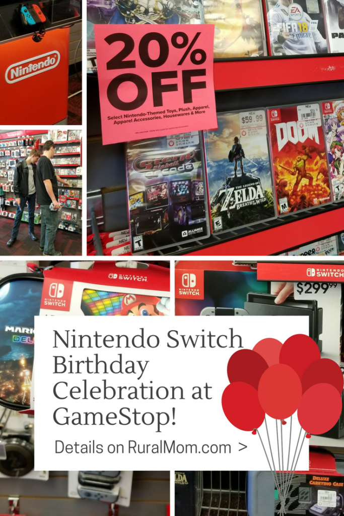 Nintendo Switch Birthday Celebration (and a Giveaway!)
