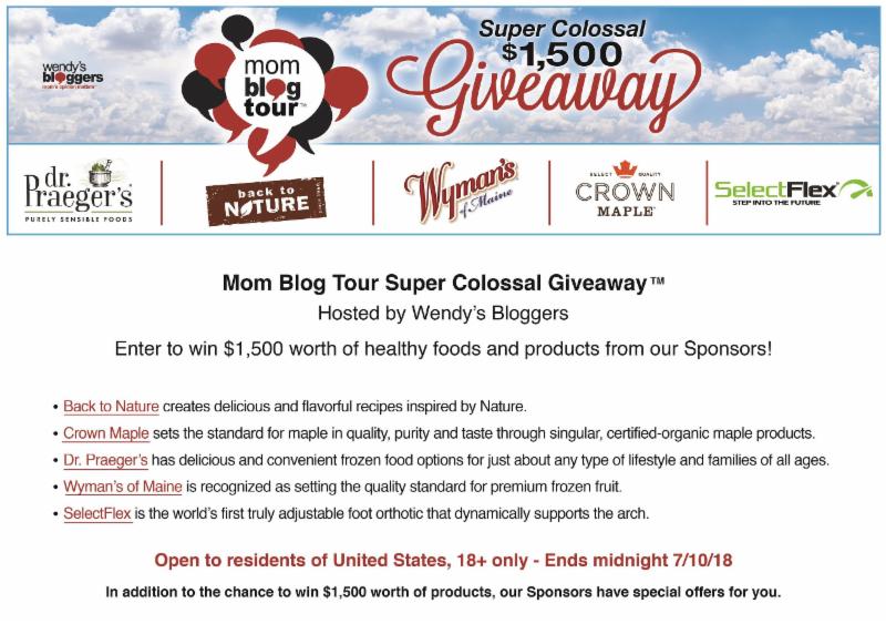 Mom Blog Tour Super Colossal Giveaway