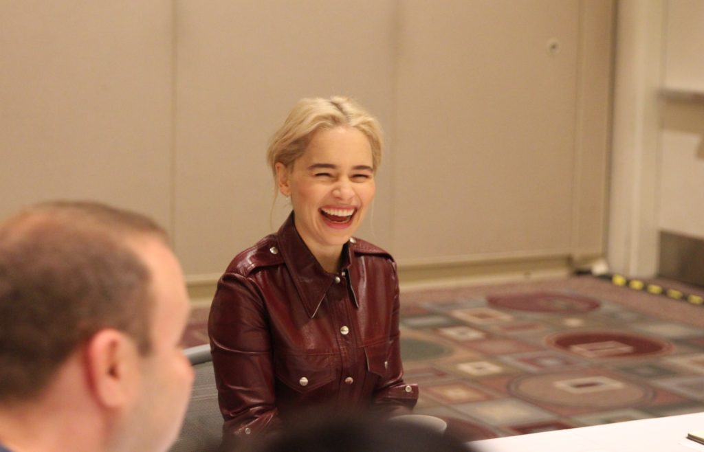 SOLO: A STAR WARS STORY Exclusive Interview with Emilia Clarke