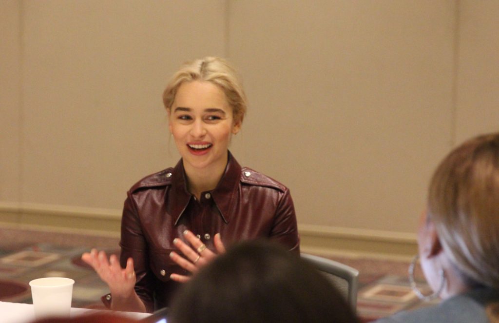 SOLO: A STAR WARS STORY Exclusive Interview with Emilia Clarke