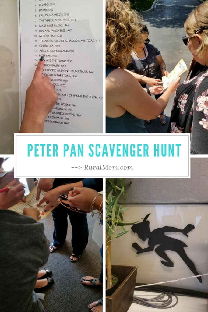 Peter Pan Scavenger Hunt at Walt Disney Studios