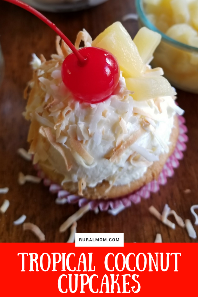 Quick and Delicious Tropical Coconut Cupcakes