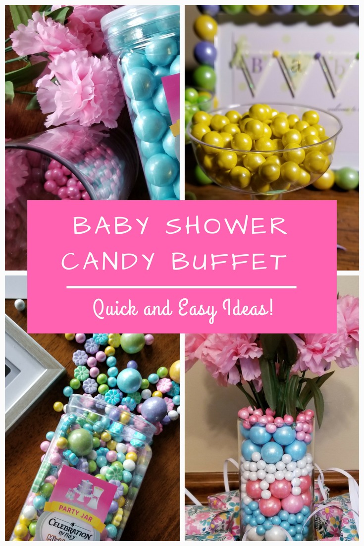 Quick and Colorful Baby Shower Candy Buffet Ideas Rural Mom