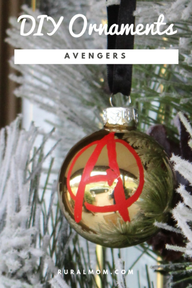 diy avengers ornaments