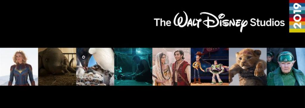 Captain Marvel, Aladdin, Penguins and More – 2019 Walt Disney Studios Movie Lineup!