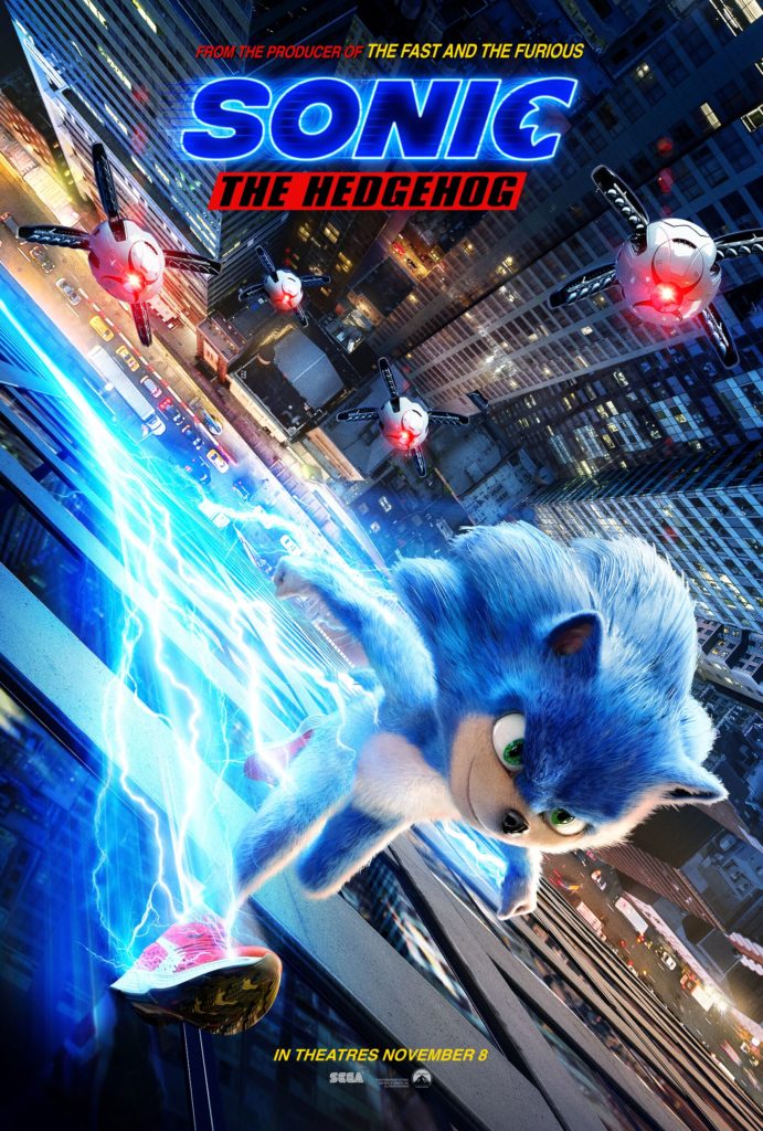 Sonic The Hedgehog speeds into theaters this November! 