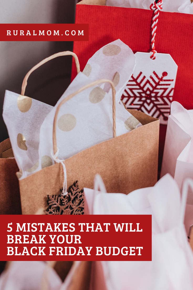 Five Mistakes That Will Break Your Black Friday Budget