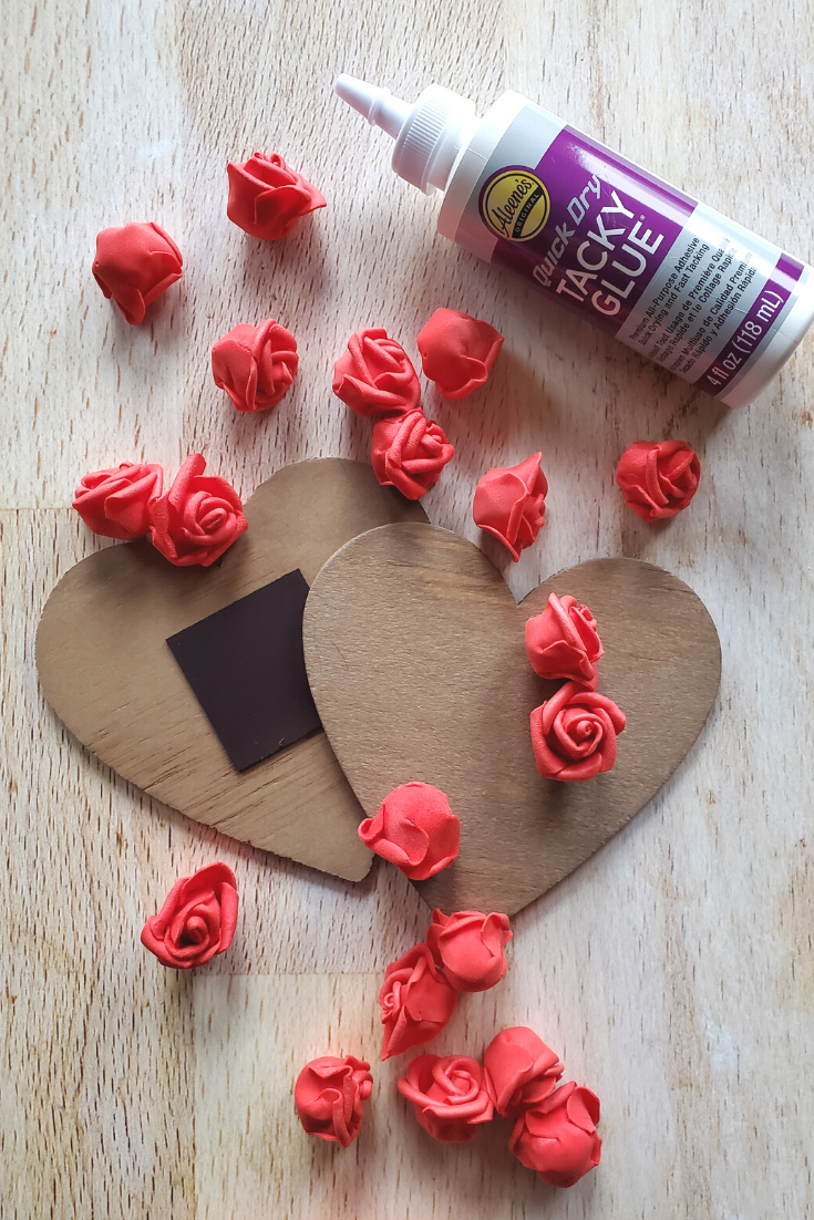 Quick and Easy Valentine's Day Heart Magnet Crafts Rural Mom