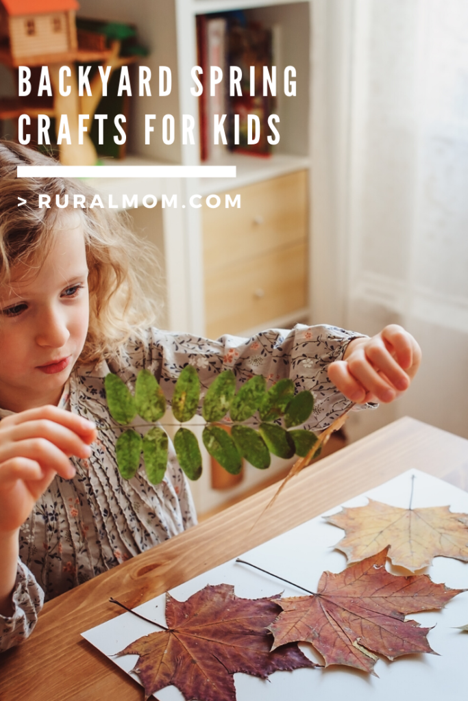 Backyard Spring Crafts for Kids